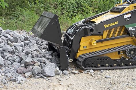 mini skid steer 4 in 1 bucket|blue diamond mini bucket.